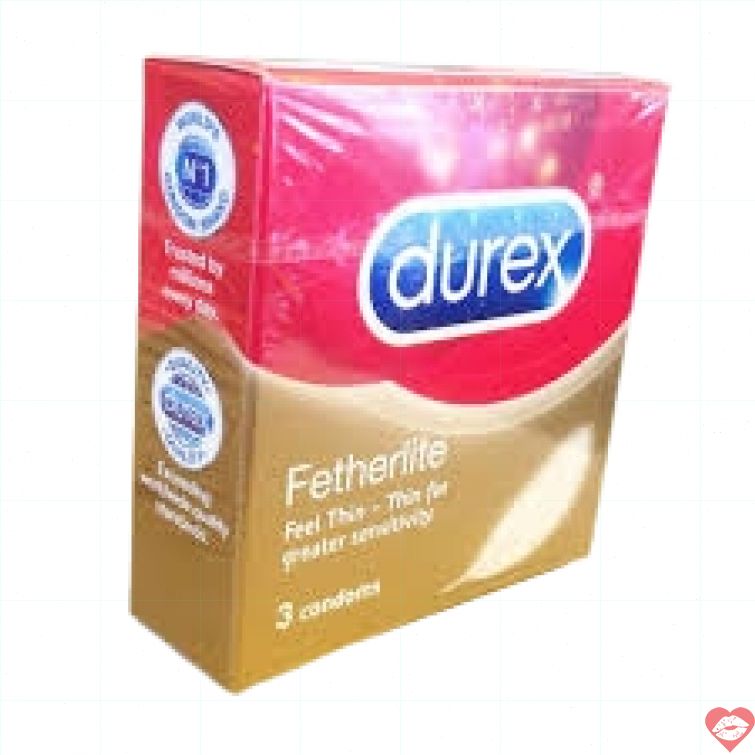 Bao cao su Durex Fetherlite siêu mỏng 3 chiếc 