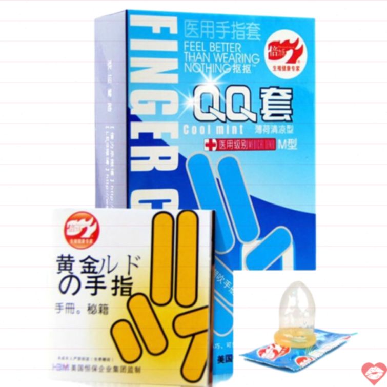 Bao ngón tay siêu mỏng tăng khoái cảm nữ 