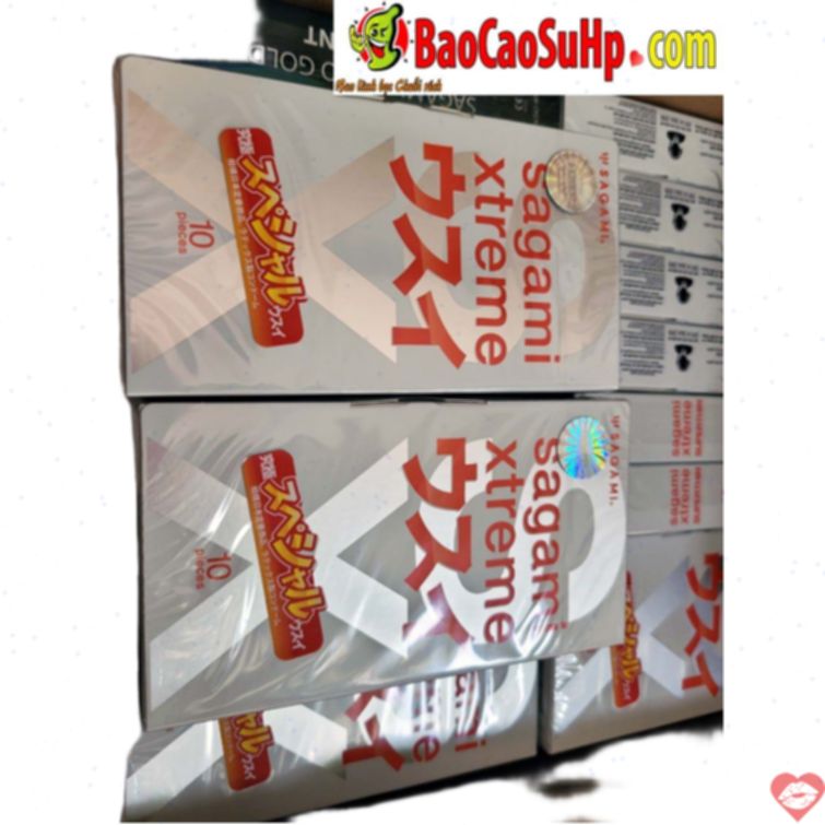 Bao cao su Sagami Xtreme siêu mỏng cao cấp 