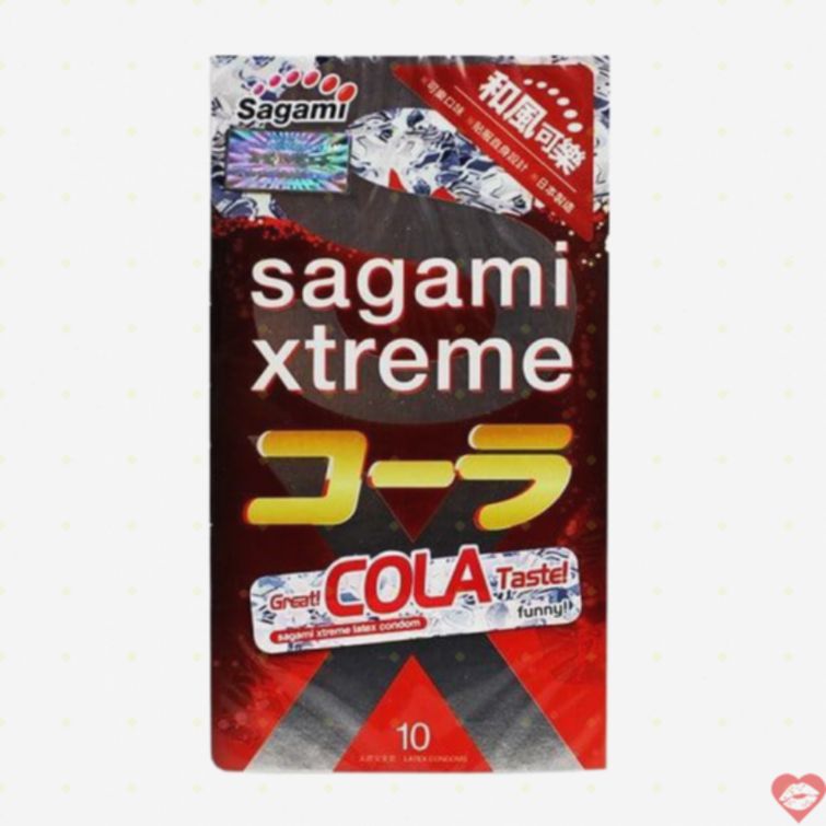 Bao cao su Sagami Xtreme Cola mỏng ôm sát thơm nhẹ 