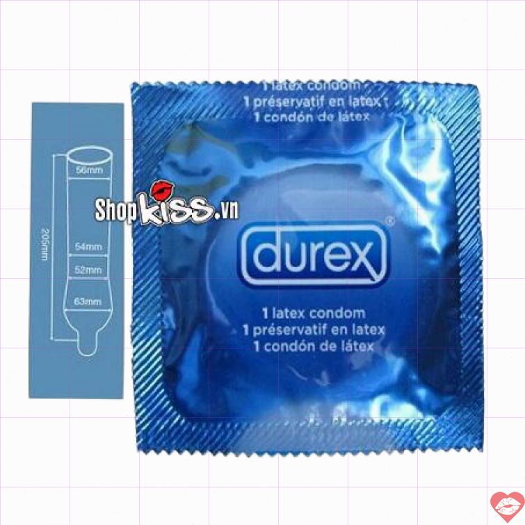 Siêu mỏng size lớn Durex Comfort kéo dài hộp 3 