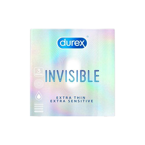  Kho sỉ Bao cao su siêu mỏng Durex Invisible – Hộp 3 cái giá rẻ 
