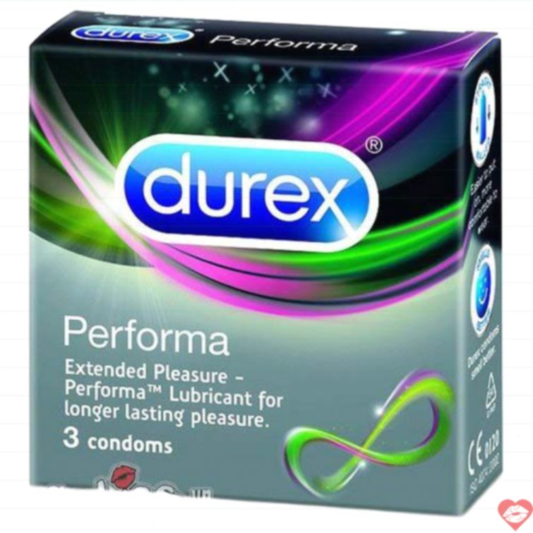 Bao cao su Durex Performa kéo dài thời gian cực sướng 