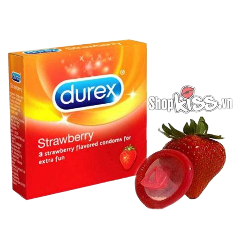  Cửa hàng bán Bao cao su hương dâu Durex Strawberry  giá tốt 
