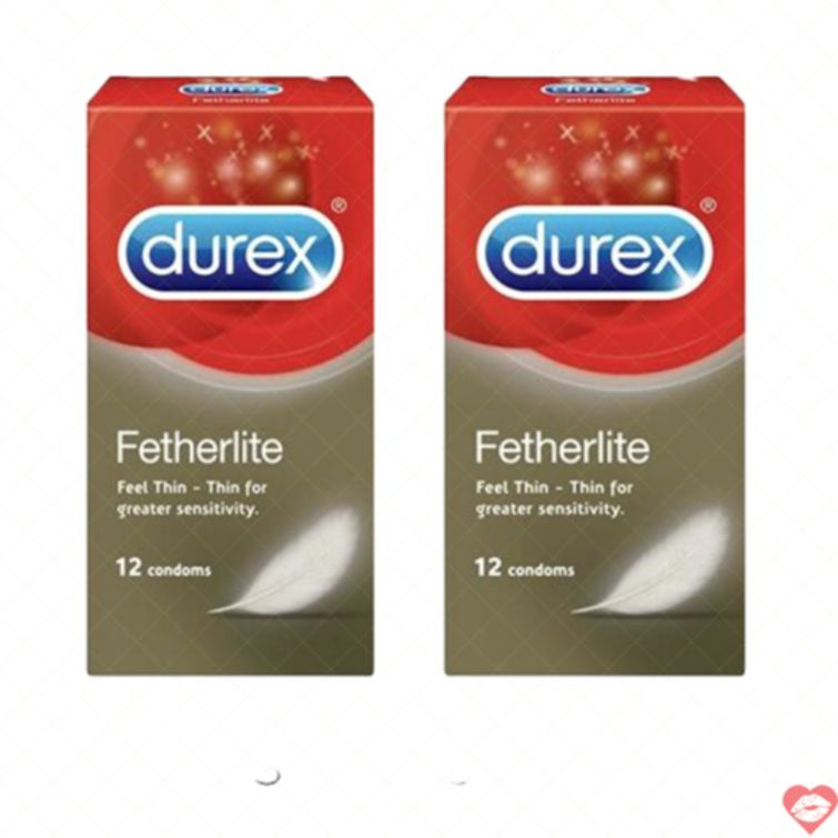 Bao cao su Durex Fetherlite siêu mỏng hộp 12 