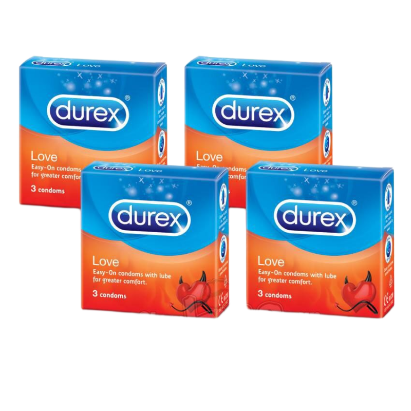 Bao cao su Durex Love kéo dài thời gian cực đỉnh 