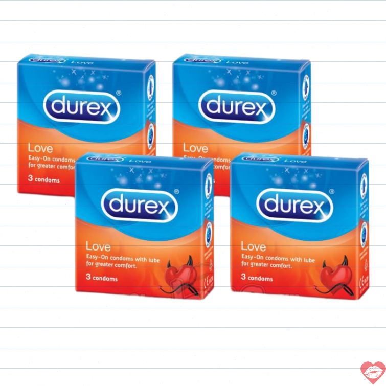 Bao cao su Durex Love kéo dài thời gian cực đỉnh 