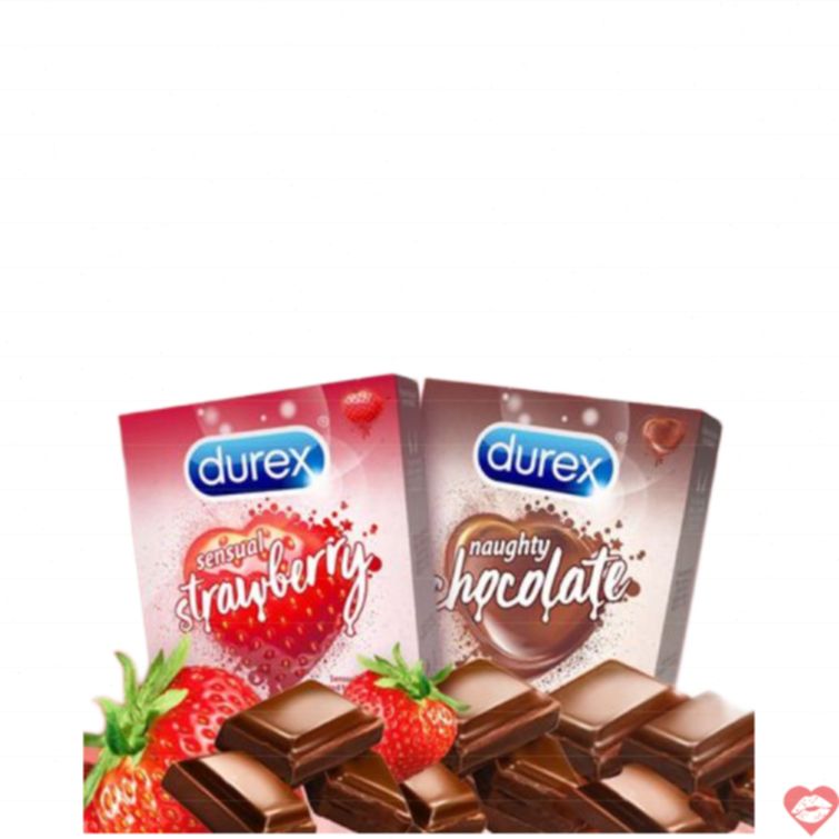 Bao cao su Durex Chocolate Strawberry thơm ngọt 