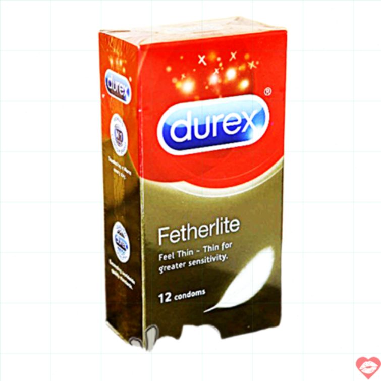 Bao cao su Durex Fetherlite siêu mỏng 12 cái 