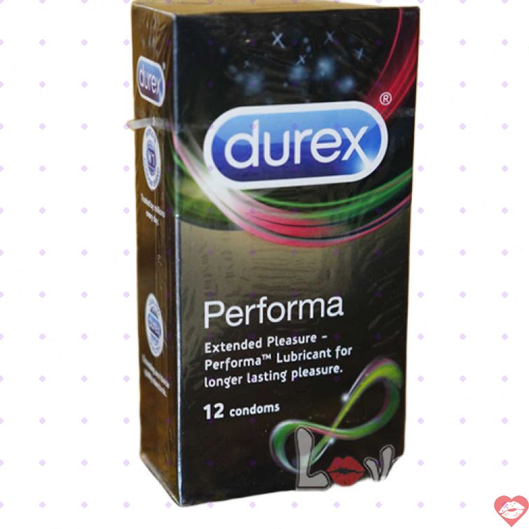 Bao cao su Durex Performa kéo dài thời gian cực tốt 