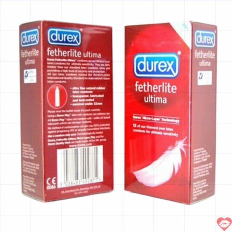 Bao cao su durex siêu mỏng tăng cảm xúc 