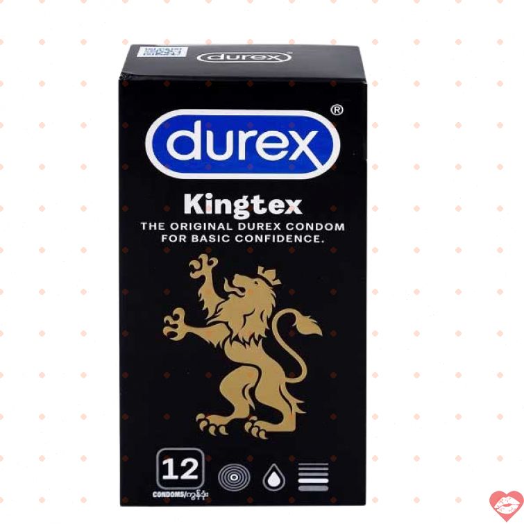 Bao cao su Durex Kingtex ôm sát tăng cảm giác 