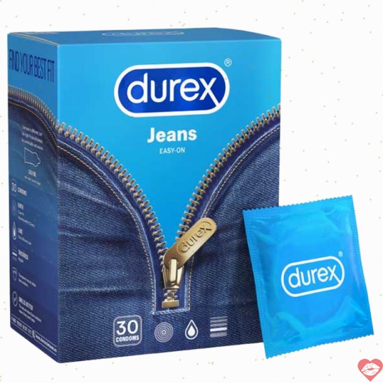 Bao cao su Durex Jeans ôm sát nhiều gel trơn mượt 
