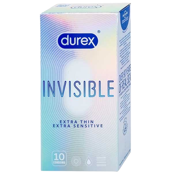  Đánh giá Bao Cao Su Durex Invisible – Siêu Mỏng Ôm Khít – Hộp 10 cái  giá sỉ 