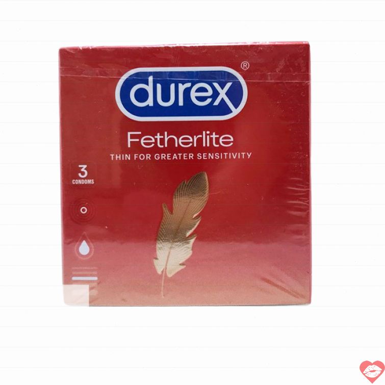 Bao cao su Durex Fetherlite siêu mỏng cảm giác thật 