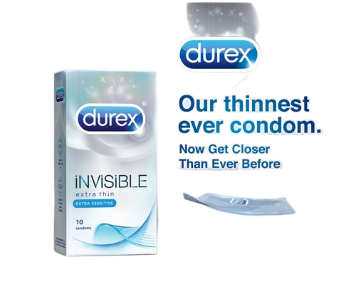  Nhập sỉ BCS Siêu Mỏng – Durex Invisible Extra Thin 10s – BSM 09  loại tốt 