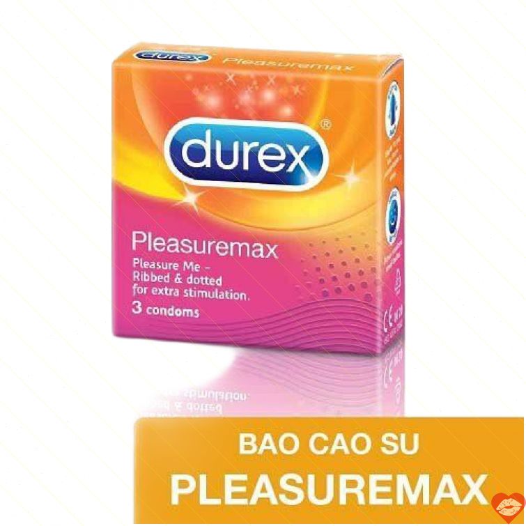 Bao cao su Durex Pleasuremax gân gai kích thích 