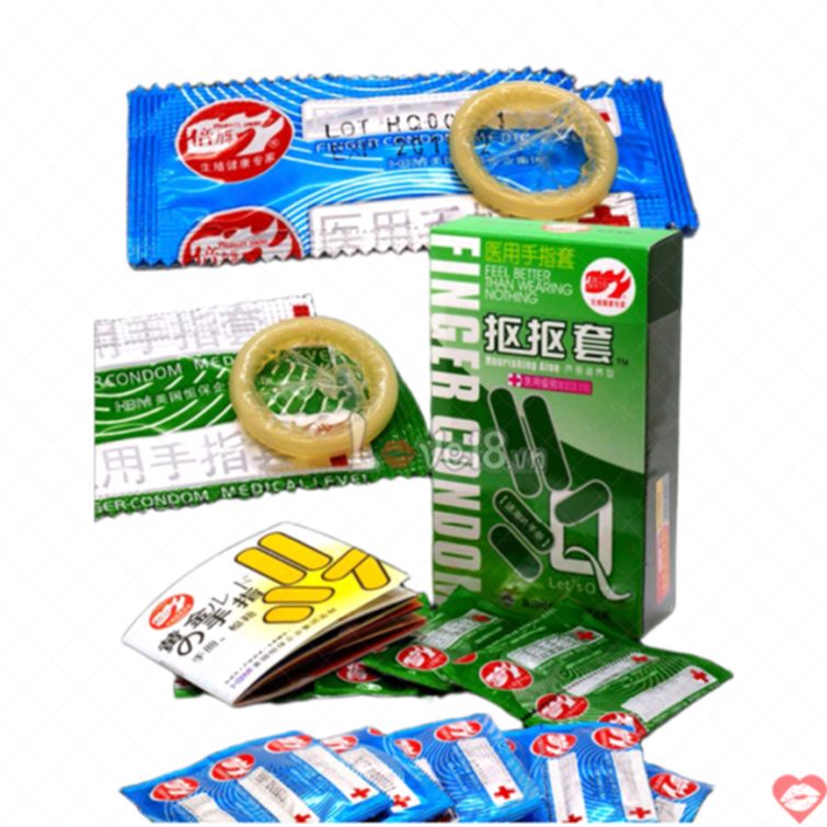 Bao đeo ngón tay siêu mỏng tăng khoái cảm CD13 