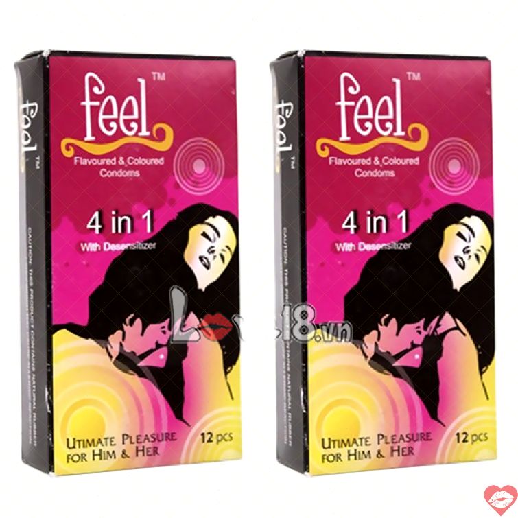 Bao cao su kéo dài thời gian hương dâu kích thích 
