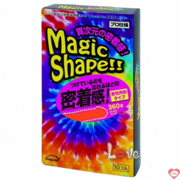 Bao cao su Sagami Magic Shape gân sọc 3D kích thích 