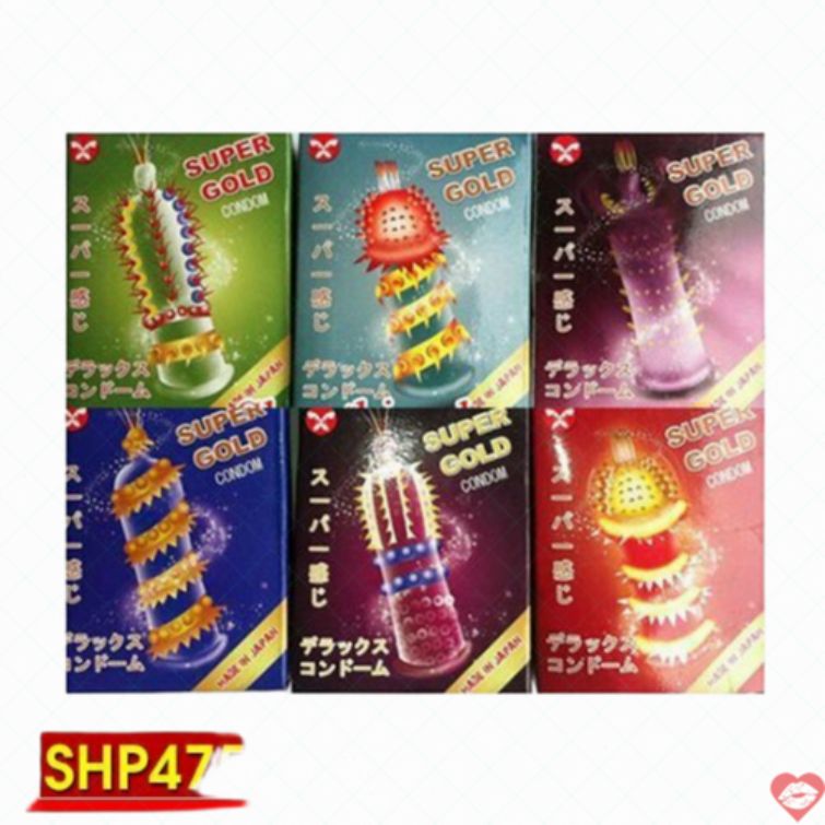 Bao cao su gai mịn tăng khoái cảm cực sướng 