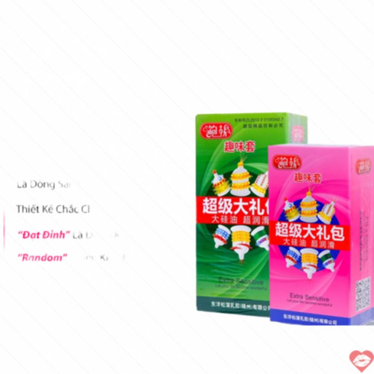 Bao cao su gai bi 6in1 tăng hưng phấn kéo dài 