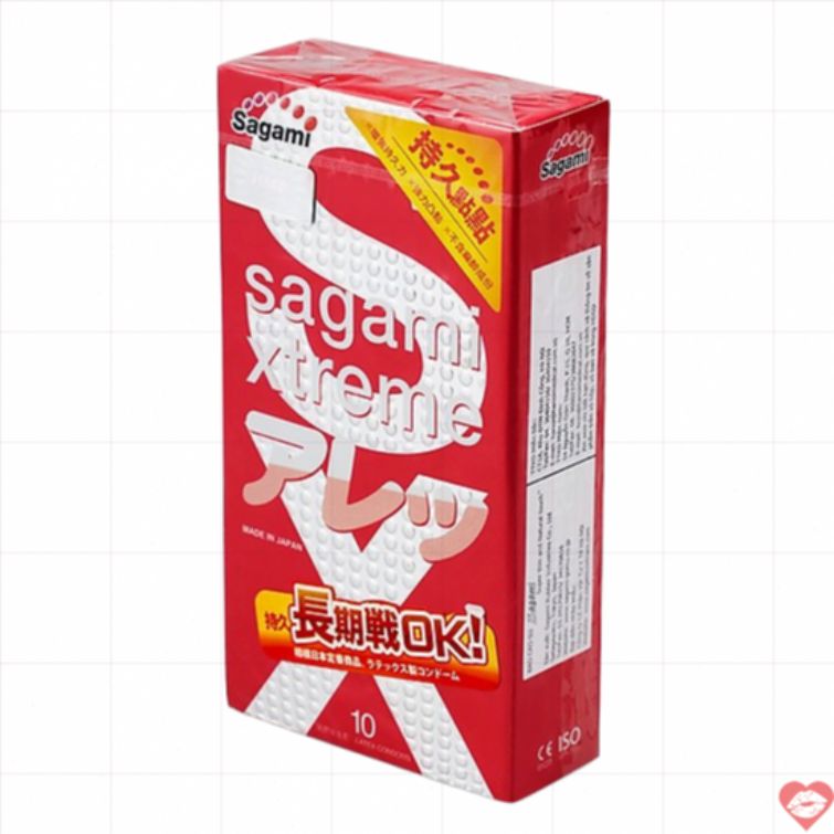 Bao cao su Sagami Xtreme Feel kéo dài thời gian 