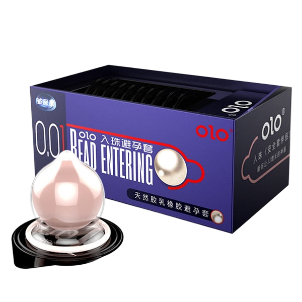 Cung cấp Bao cao su OLO Bead Entering + bi hạt 3cm tăng khoái cảm  hàng mới về 