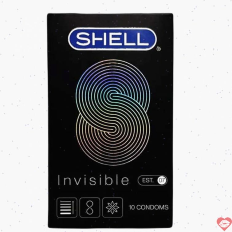 Bao cao su Shell Invisible siêu mỏng chống tuột 