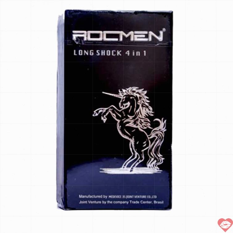 Bao cao su Rocmen Long Shock kéo dài siêu đỉnh 