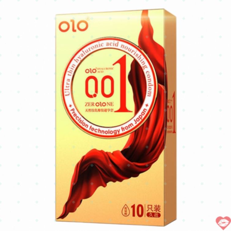 Bao cao su OLO 001 siêu mỏng gai nổi kích thích 