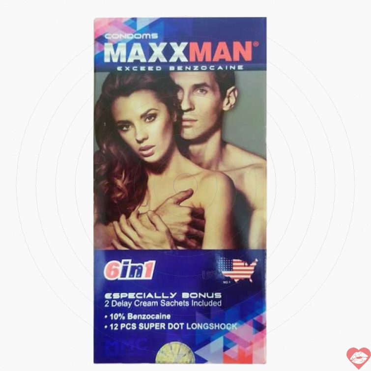 Bao cao su Maxman gai râu kéo dài thời gian 