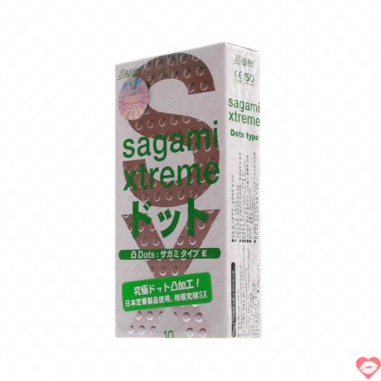 Bao cao su sagami xtreme gai gân tăng khoái cảm 