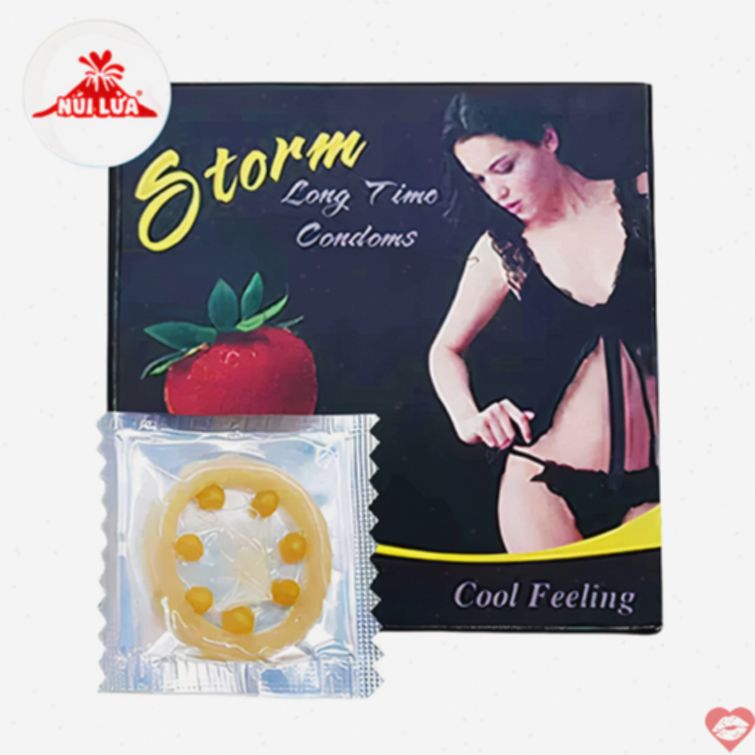 Bao cao su Storm Strawberry 7 bi kéo dài 