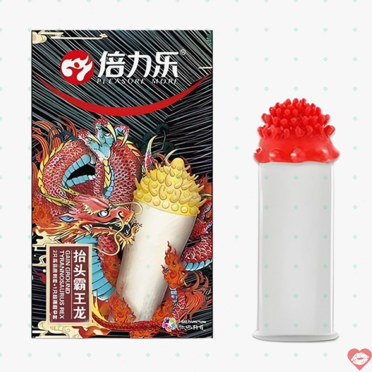 Hộp 2 bao cao su gai HBM tăng khoái cảm cực đã 