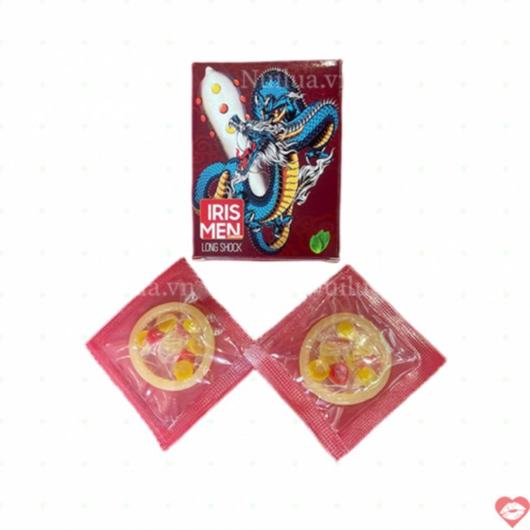 Bao cao su Iris Men 9 bi lớn hộp 2 cái 