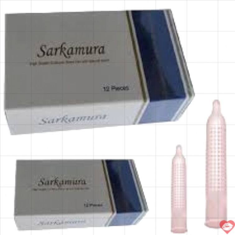 Bao cao su Sarkamura Charm siêu mỏng nhiều gai 