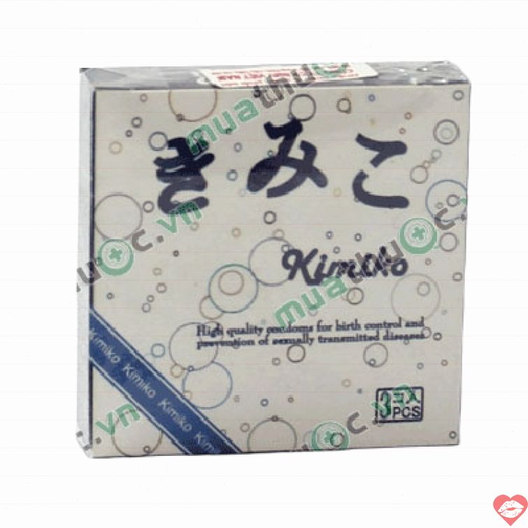 Bao cao su Kimiko siêu mỏng truyền nhiệt tốt 
