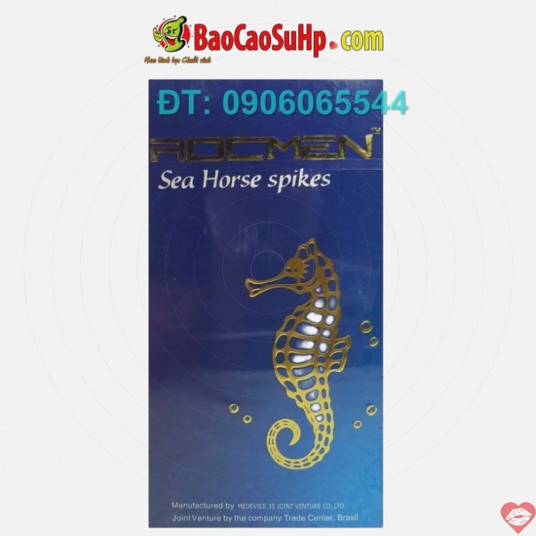 Bao cao su Rocmen cá ngựa gai độc lạ tăng sướng 