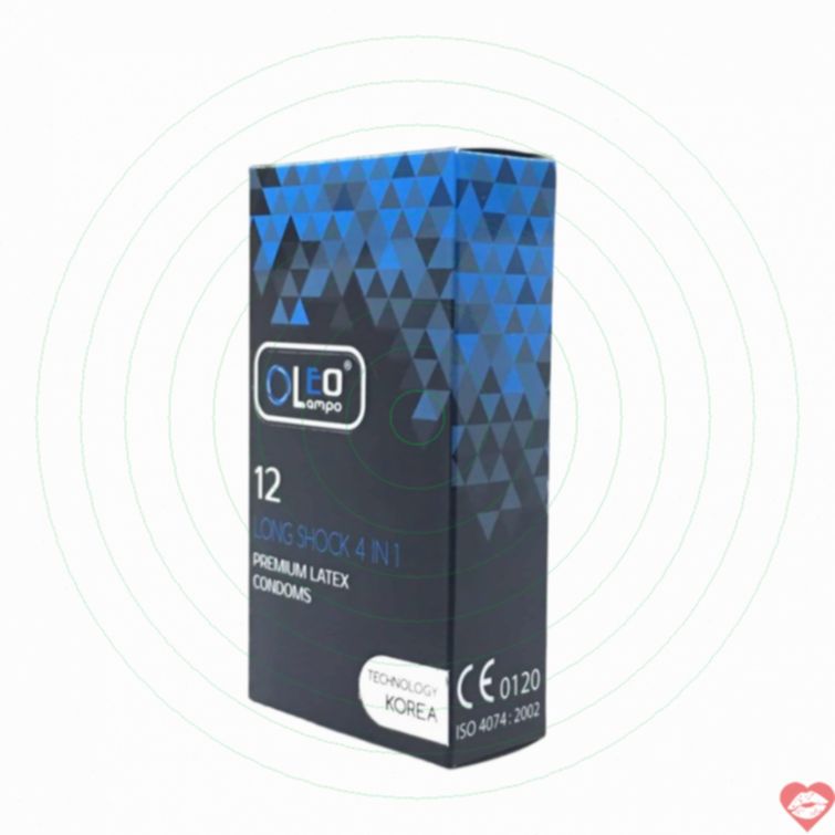 Bao cao su Oleo 4in1 kéo dài thời gian cực hiệu quả 