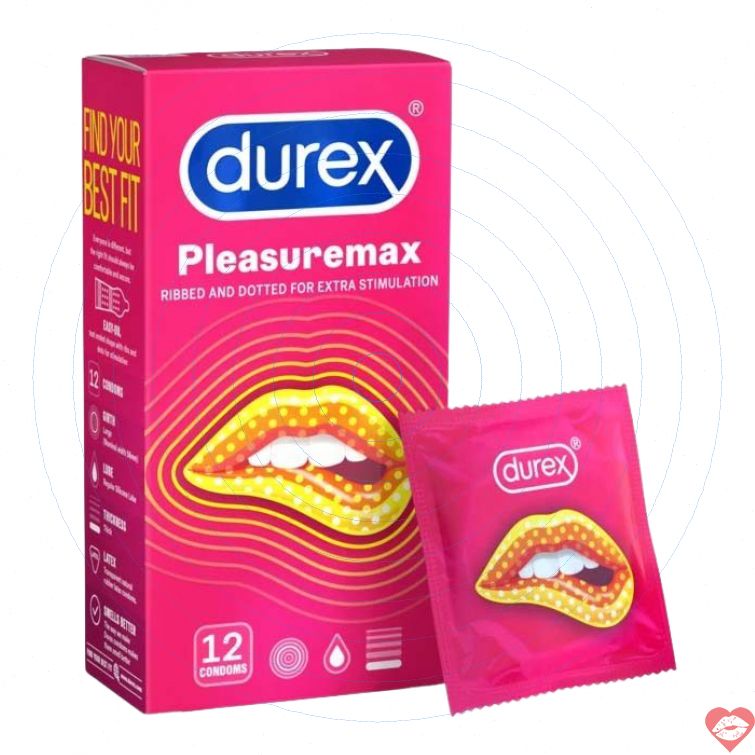 Bao cao su gai gân Durex Pleasuremax cực sướng 