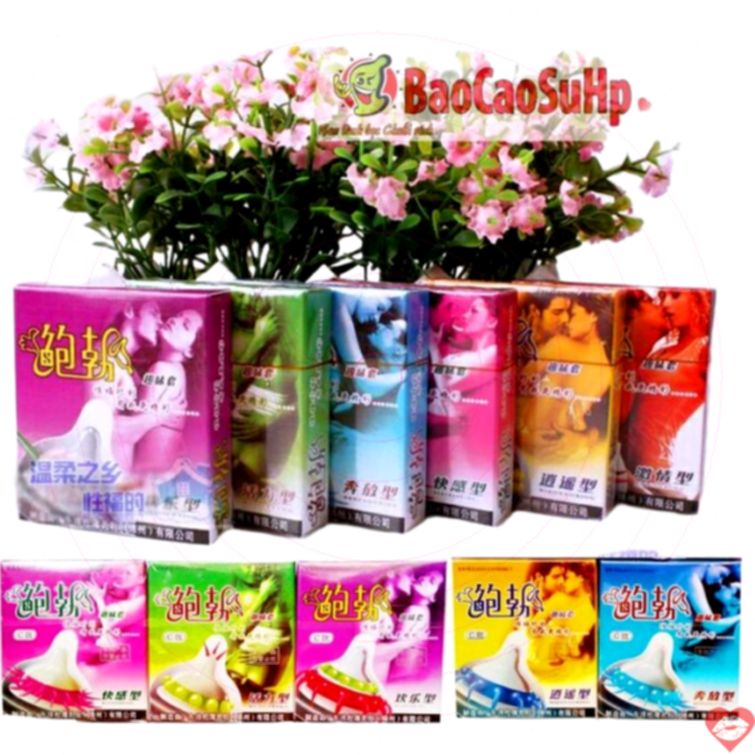 Bao cao su Runbo 6 kiểu gai độc đáo 