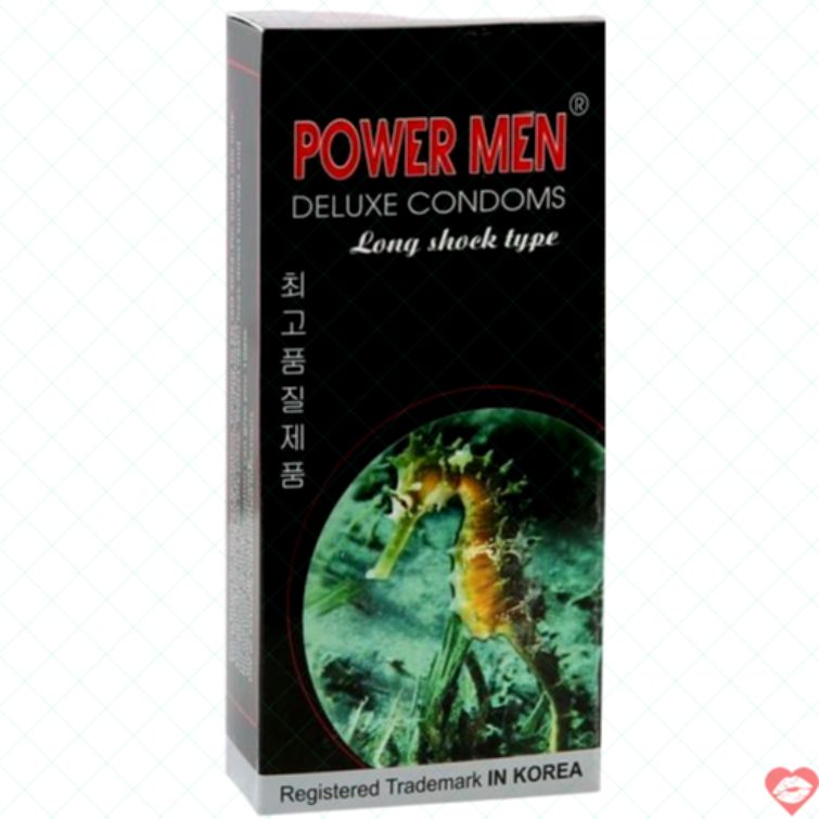 Bao cao su Power Men cá ngựa kéo dài thời gian 