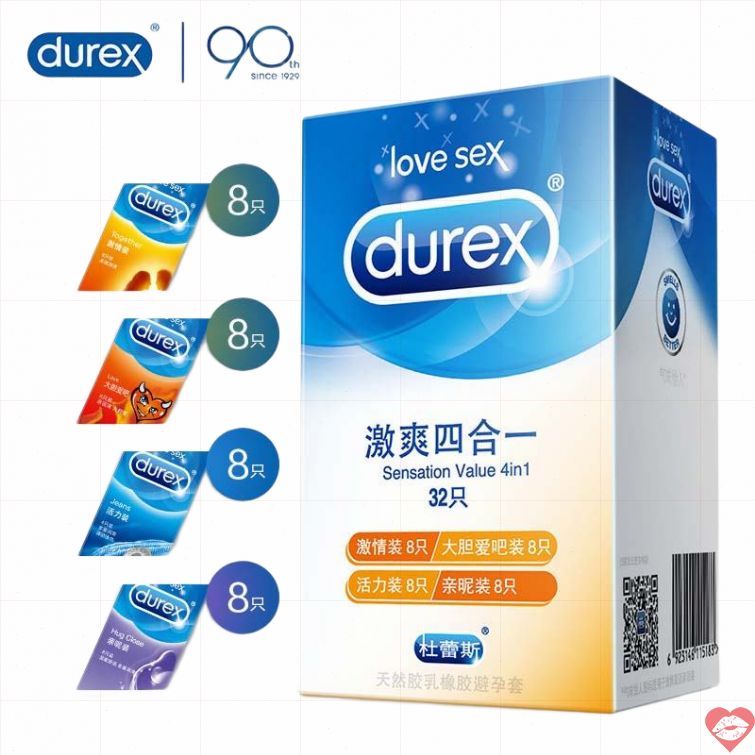 Bao cao su Durex Bold Love mix 4 loại chính hãng 