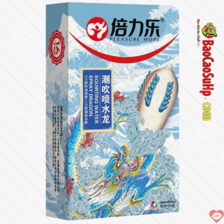 Bao cao su gai nổi kéo dài tăng khoái cảm 