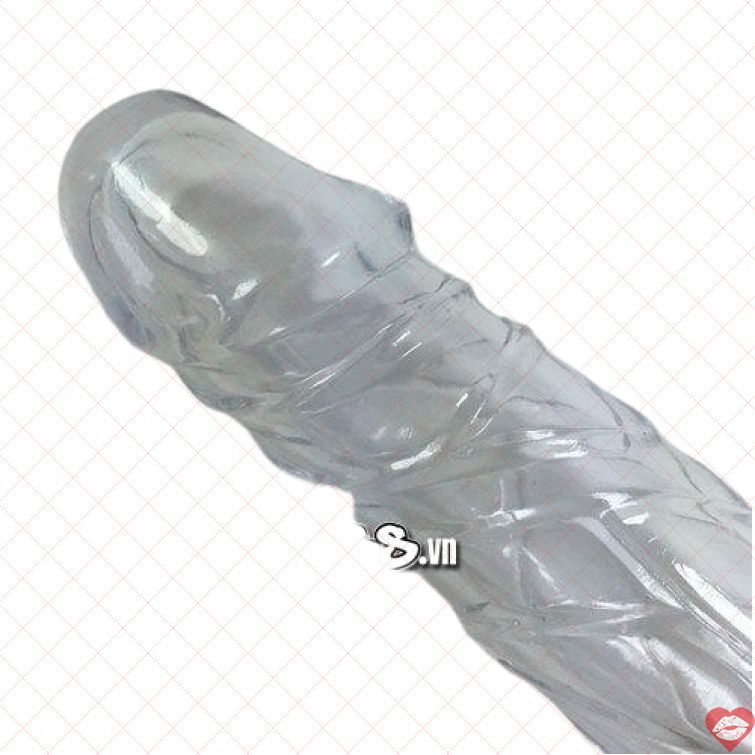 Bao đôn gân silicone trong suốt tăng kích thước 