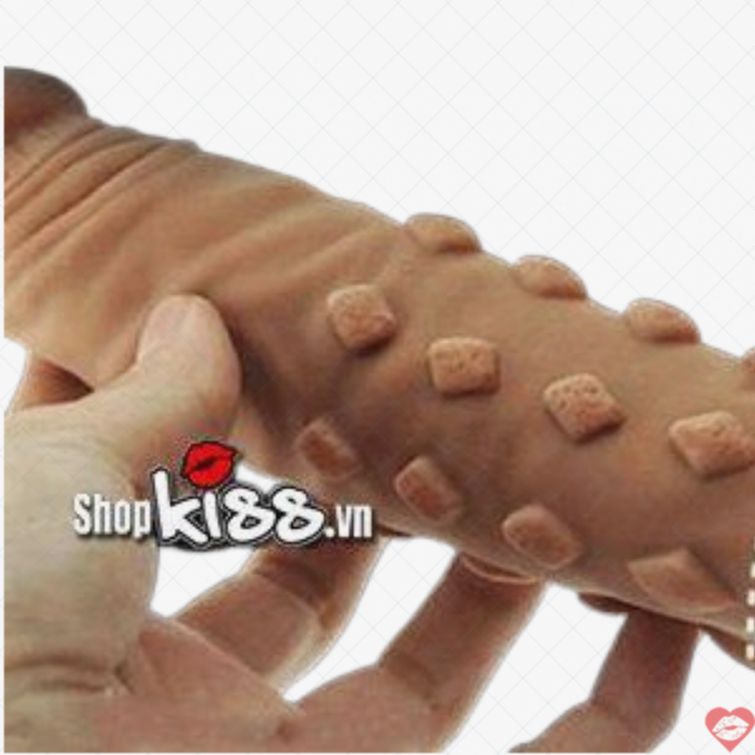 Bao đôn bi vuông tăng size kéo dài cực phê 