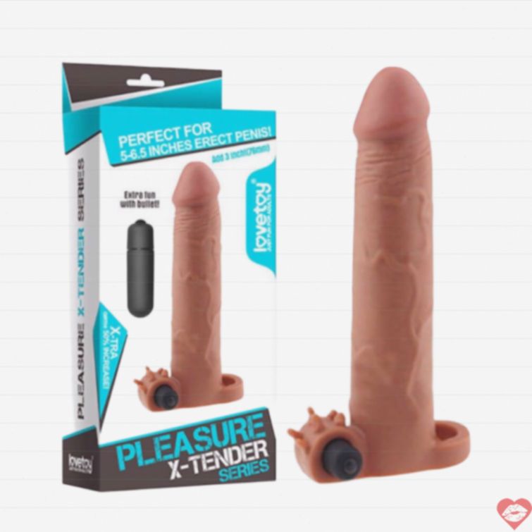 Bao cao su đôn dên Lovetoy rung tăng kích thước 