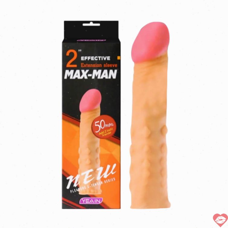 Bao cao su đôn dên Yeain Maxman tăng kích thước 