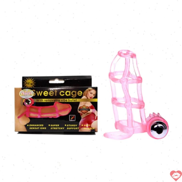 Bao đôn dên rung Baile Sweet Cage tăng kích thước 